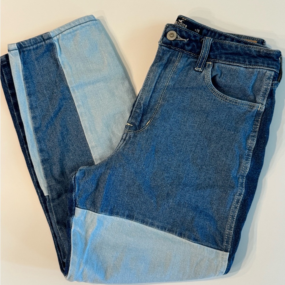 Hollister Women’s Tri-Tone Blue Jeans